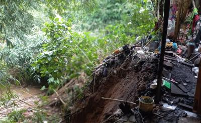 Longsor Sepanjang 10 Meter Ancam Keselamatan Warga Lansia