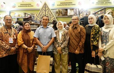 Perluas Jangkauan Pasar, Dekranasda Batang Tampilkan Produk Batik Khas Batang di INACRAFT 2026