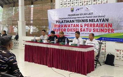BPI Latih Nelayan Batang Perbaiki Mesin Kapal, Bisa Hemat Jutaan Rupiah per Tahun