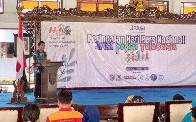 HPN Ke-80, Wabup Batang Minta Wartawan Beritakan Secara Berimbang