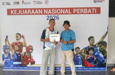 Petinju Batang Fachry Elang Sabet Medali Perunggu di Kejurnas U-23 Jakarta