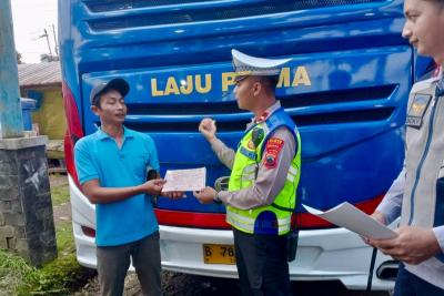 Operasi Ketertiban Trayek, Bus AKAP Dilarang Mangkal di Terminal Perkotaan Batang