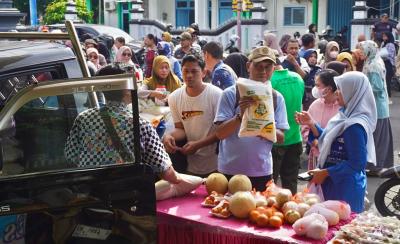 GPM di Batang, Harga Pangan Lebih Murah hingga Rp10 Ribu