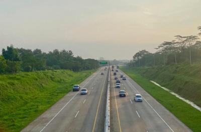 Arus Mudik H-3, Tol BatangSemarang Terpantau Padat Lancar