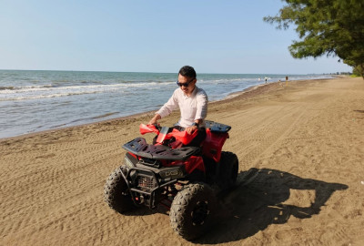BERMAIN ATV di PANTAI JODO