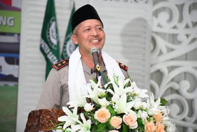 kapolda-jateng-disambut-ribuan-ormas-saat-kunjungan-kerja-ke-batang