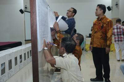 Hasil Pleno Rekapitulasi Pemilu di Batang Diterima Semua Peserta