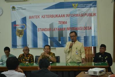 KI Jateng Pilih Batang Sebagai Tempat Bimtek PPID Desa