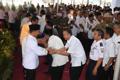 Ribuan ASN Ikuti Halalbihalal Bersama Bupati dan Wakil Bupati Batang 