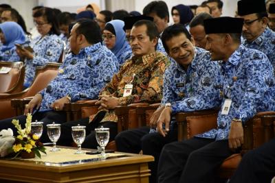 Hadiri Pelantikan dan Sertijab Kepala BPKP, Wabup Batang Minta Bimbingan