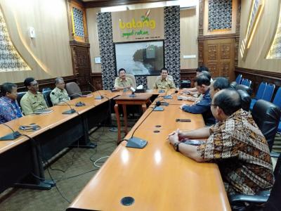 Wabup Batang Berpesan Kepada Juri Jujur Dalam Menilai Lomba Irigasi UPTD