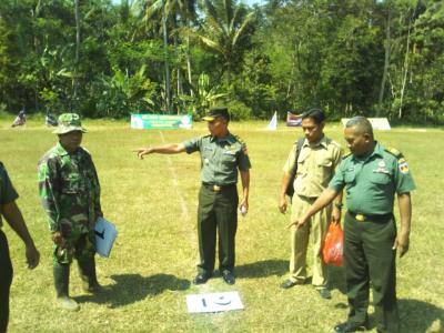 Kasdim 0736 Batang Cek Lokasi TMMD Sengkuyung II Tahun 2019