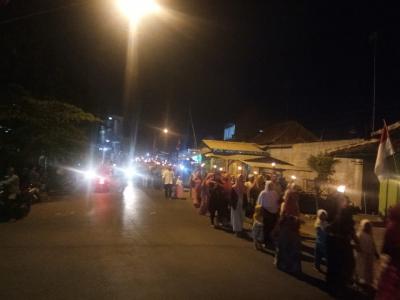 Takbir Keliling dan Pawai Obor Berhadiah di Batang